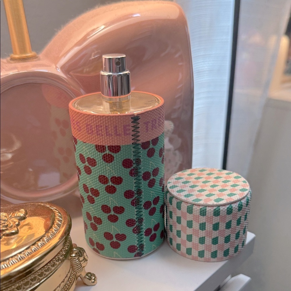 NWOT Anthropologie Black Cherry Perfume Bottle